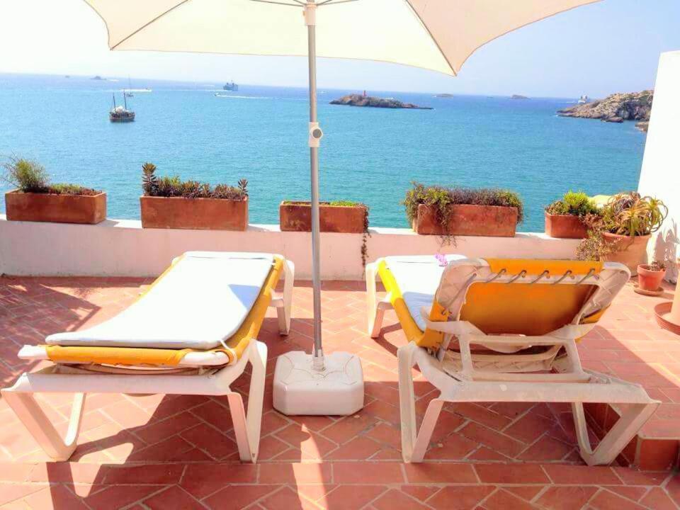 Apartament Mirador De La Virgen Atico Con Terraza Y Estudio Sin Terraza Ibiza Zewnętrze zdjęcie